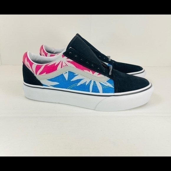 Vans Sneakers- Old Skool Platform (After Dark ) Sneaker Women size 10 - Picture 1 of 7